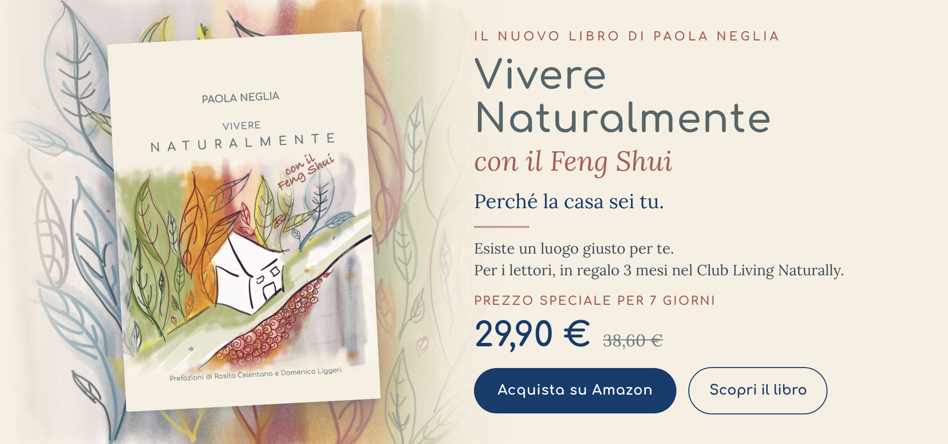 Vivere Naturalmente con il Feng Shui, il nuovo libro di Paola Neglia